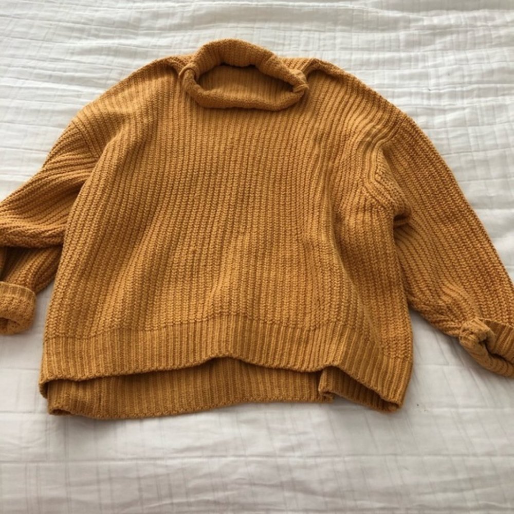 Free People Oversized Sweater // Swim Too Deep